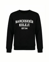 Bahçeşehir Koleji EST94 Siyah Sweatshirt bigkeepcollection
