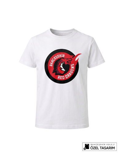 Bahçeşehir Koleji Red Dragons Logolu T-Shirt