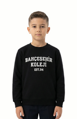 Bahçeşehir Koleji EST94 Siyah Sweatshirt bigkeepcollection