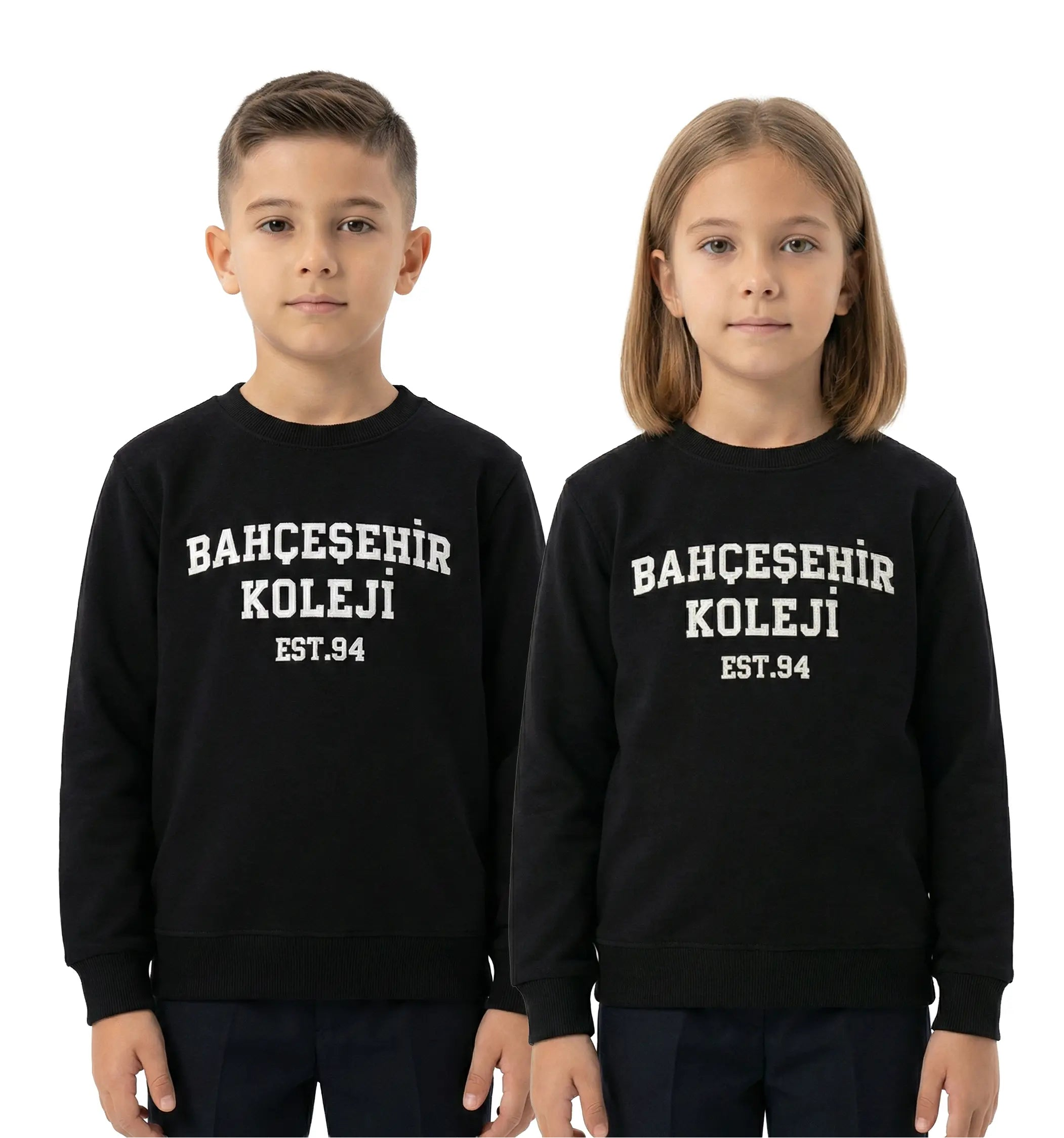 Bahçeşehir Koleji EST94 Siyah Sweatshirt bigkeepcollection