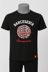 BK Basketball Champion T-shirt Siyah bigkeepcollection