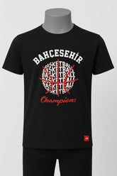 BK Basketball Champion T-shirt Siyah bigkeepcollection
