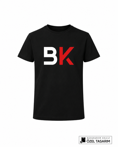 Bahçeşehir Koleji BK Logolu Özel Tasarım T-shirt