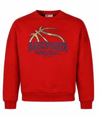 Bahçeşehir Basketball Logolu Sweatshirt
