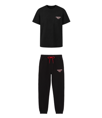 Bahçeşehir Koleji 26-27 Yeni Sezon Siyah Eşofman + Yeni Sezon Siyah T-Shirt Kombini