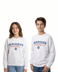 Bahçeşehir College Basketball Logo Sweatshirt