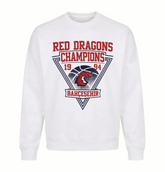 Bahçeşehir Red Dragons Beyaz Sweatshirt