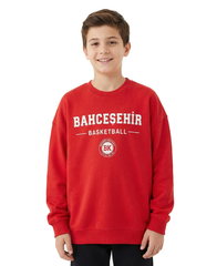Bahçeşehir College Basketball Logo Sweatshirt