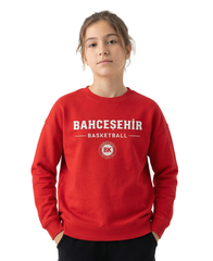 Bahçeşehir College Basketball Logo Sweatshirt