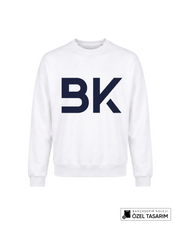 Bahçeşehir Koleji BK Logolu Özel Tasarım Sweatshirt