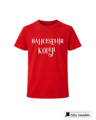 Bahçeşehir Koleji Özel Tasarım Yazılı T-shirt