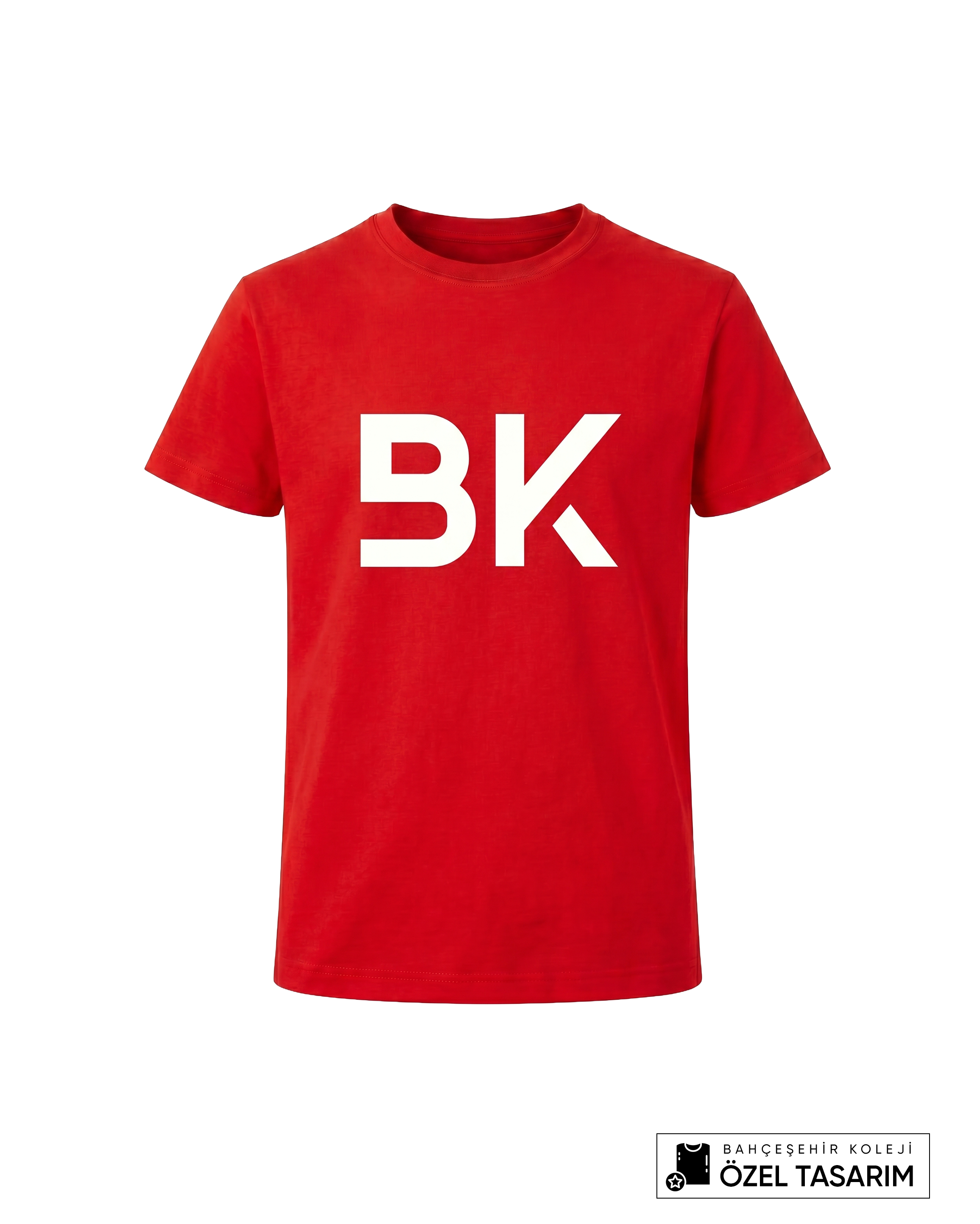 Bahçeşehir Koleji BK Logolu Özel Tasarım T-shirt