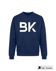 Bahçeşehir Koleji BK Logolu Özel Tasarım Sweatshirt