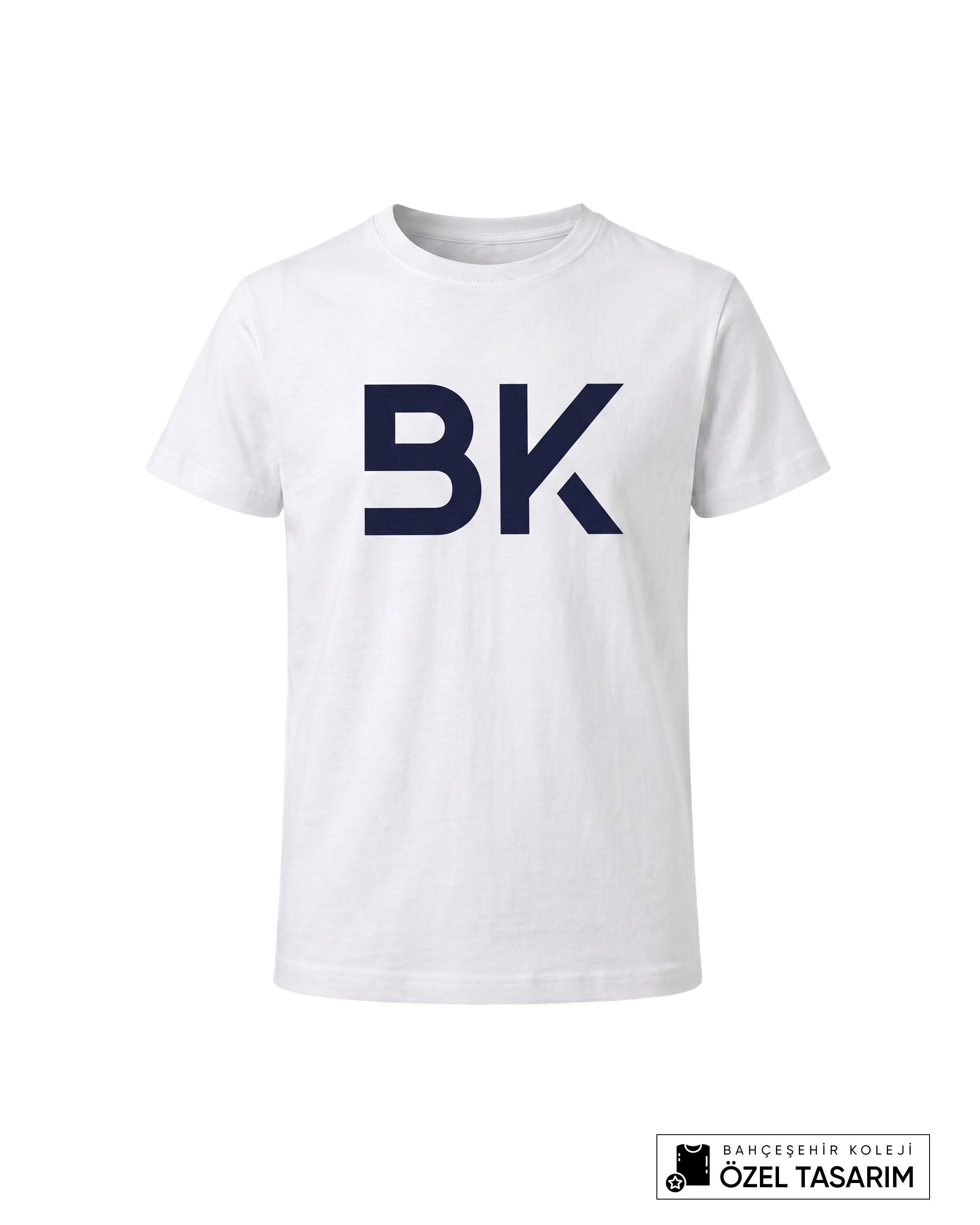 Bahçeşehir Koleji BK Logolu Özel Tasarım T-shirt