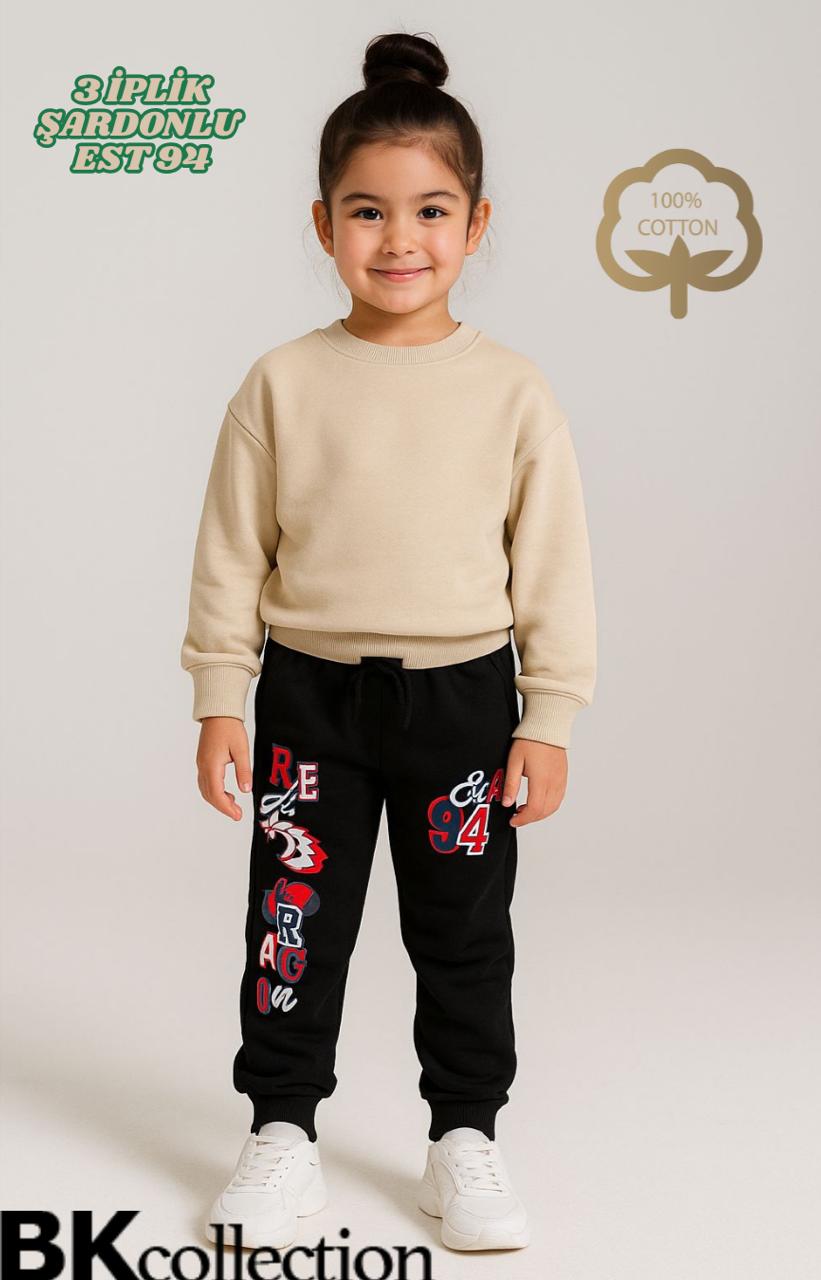 Bahçeşehir  Red Dragons Eşofman Altı 3 iplik Eşofman Altı %100 pamuk bigkeepcollection