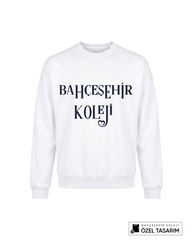 Bahçeşehir Koleji Özel Tasarım Yazılı Sweatshirt