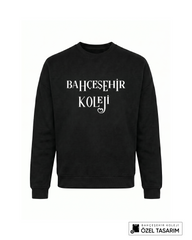 Bahçeşehir Koleji Özel Tasarım Yazılı Sweatshirt