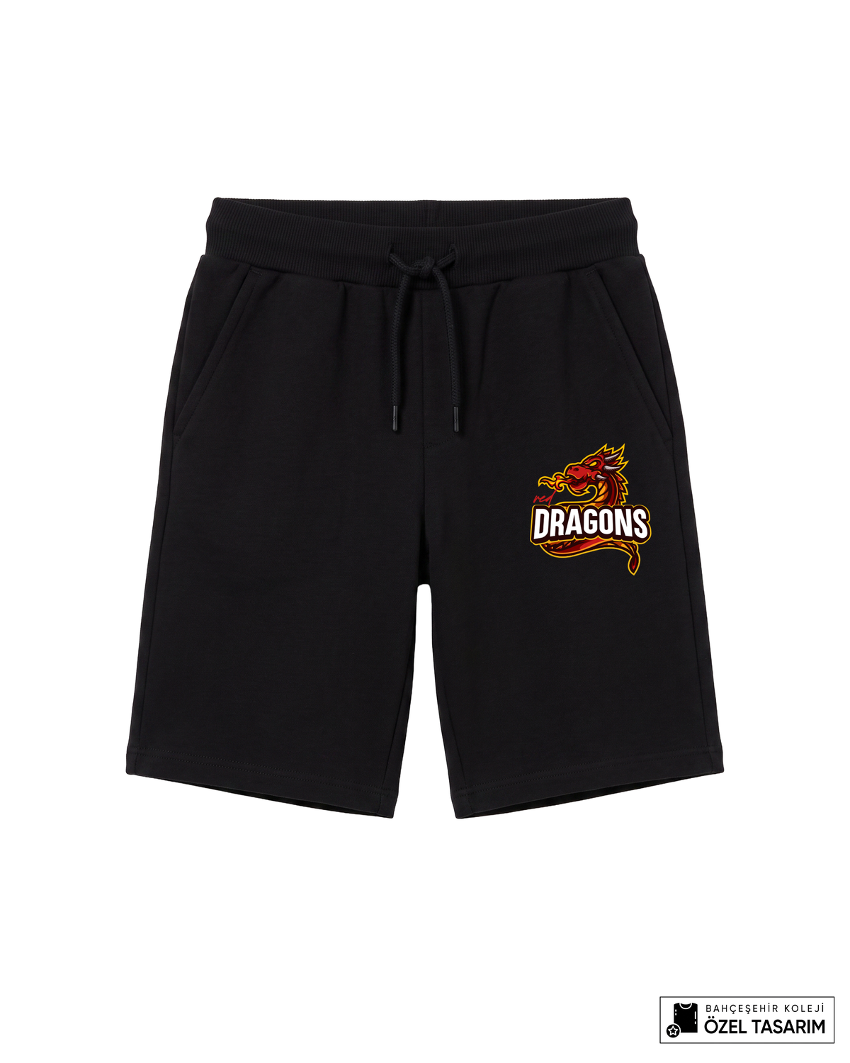 Bahçeşehir Koleji Dragons Logolu Şort