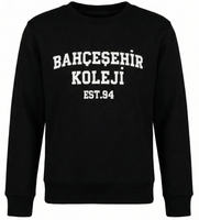 Bahçeşehir Yeni Sezon EST94 Siyah Sweatshirt