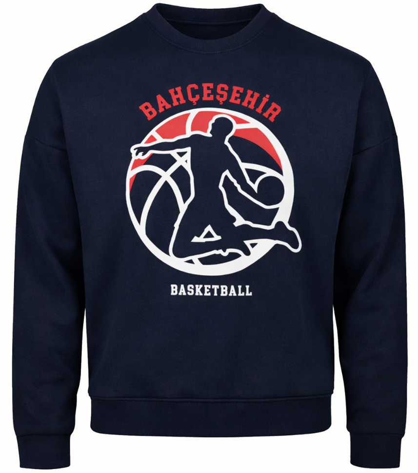 Bahçeşehir Koleji Basketball Slam Dunk Sweatshirt  ( YAKINDA )