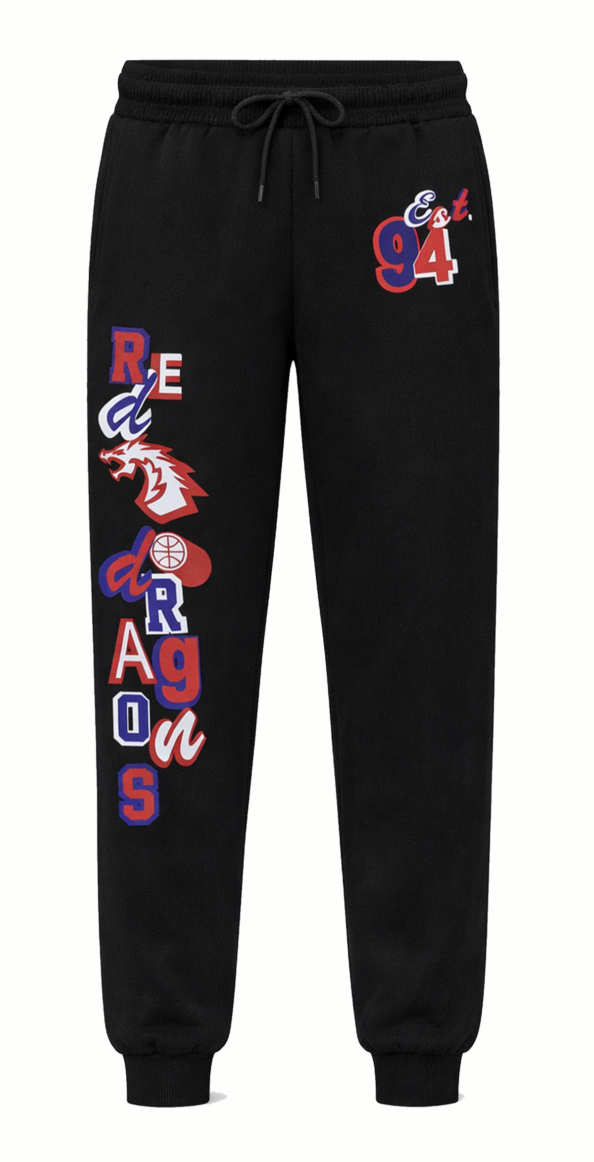 Bahçeşehir Red Dragons Siyah Eşofman Altı