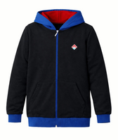 Bahçeşehir Koleji Mavi Fermuarlı Logolu Kolej Ceketi