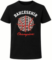 BK Basketball Champion Siyah T-Shirt