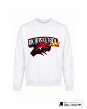 Bahçeşehir Koleji BK Basketbol Özel Tasarım Sweatshirt