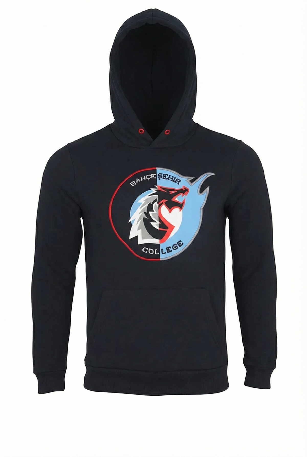 Bahçeşehir Red Dragons Lacivert Kapşonlu Sweatshirt
