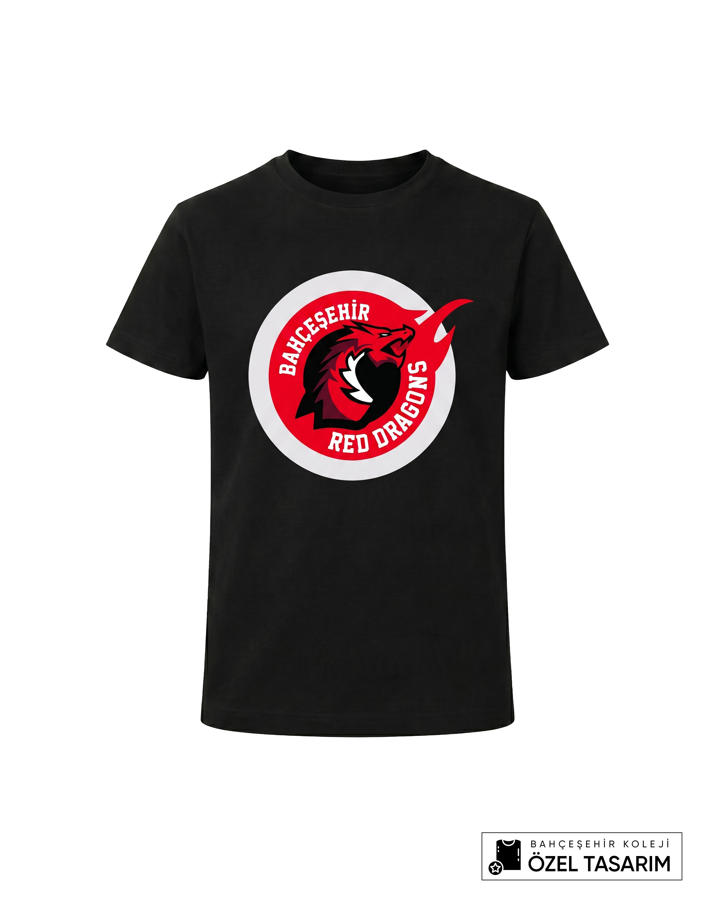 Bahçeşehir Koleji Red Dragons Logolu T-Shirt