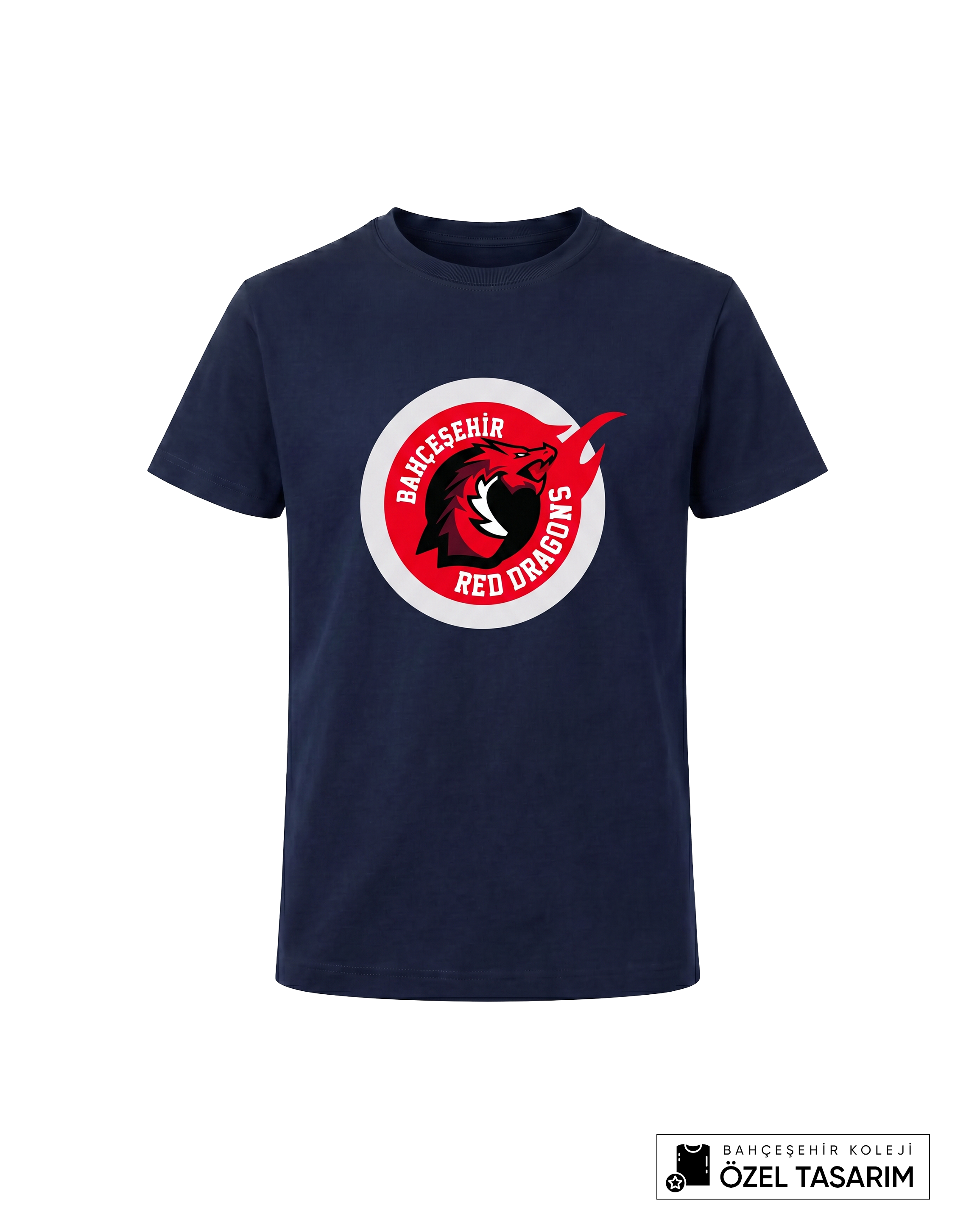 Bahçeşehir Koleji Red Dragons Logolu T-Shirt
