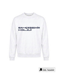 Bahçeşehir Koleji Özel Tasarım Yazılı Sweatshirt
