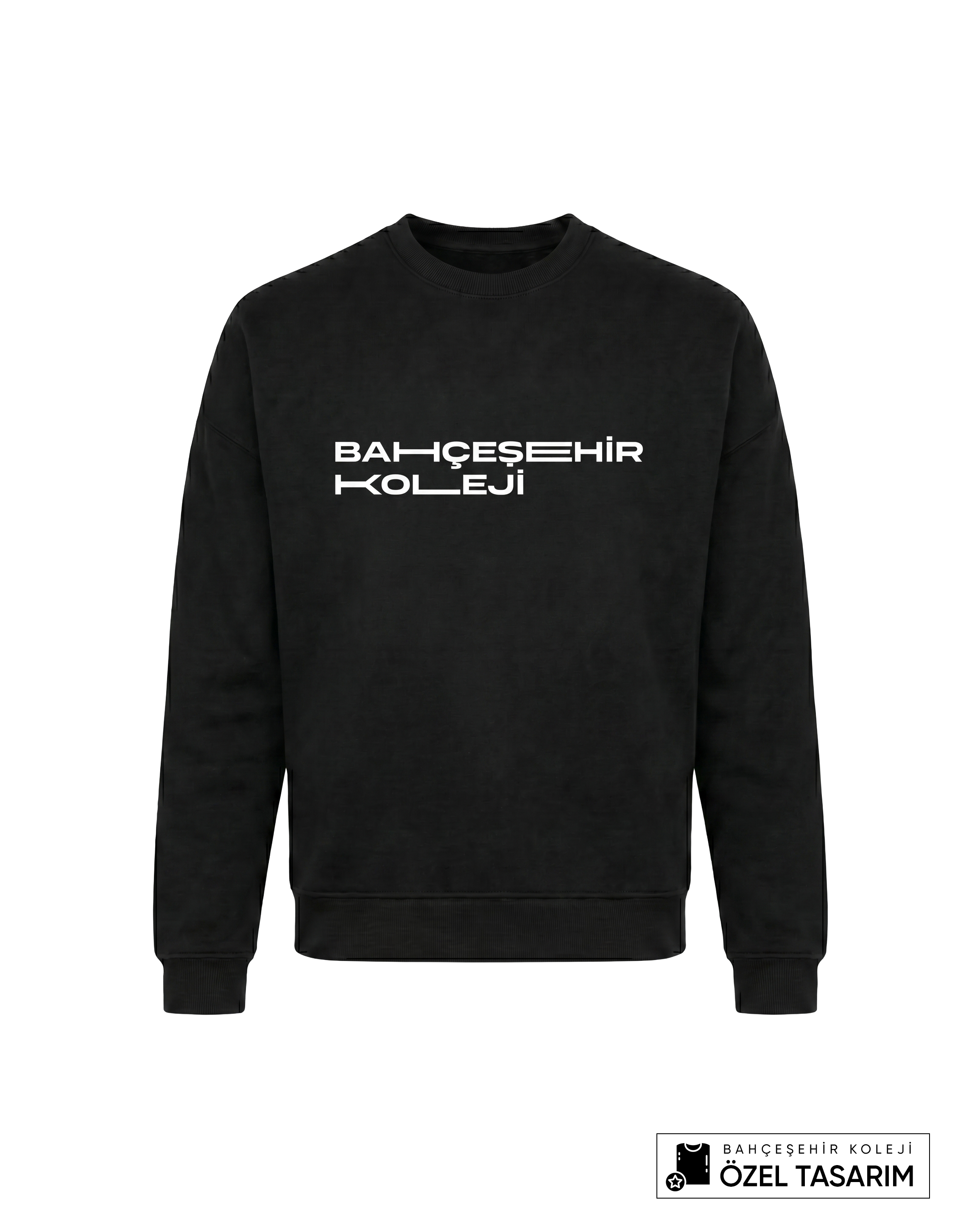 Bahçeşehir Koleji Özel Tasarım Yazılı Sweatshirt