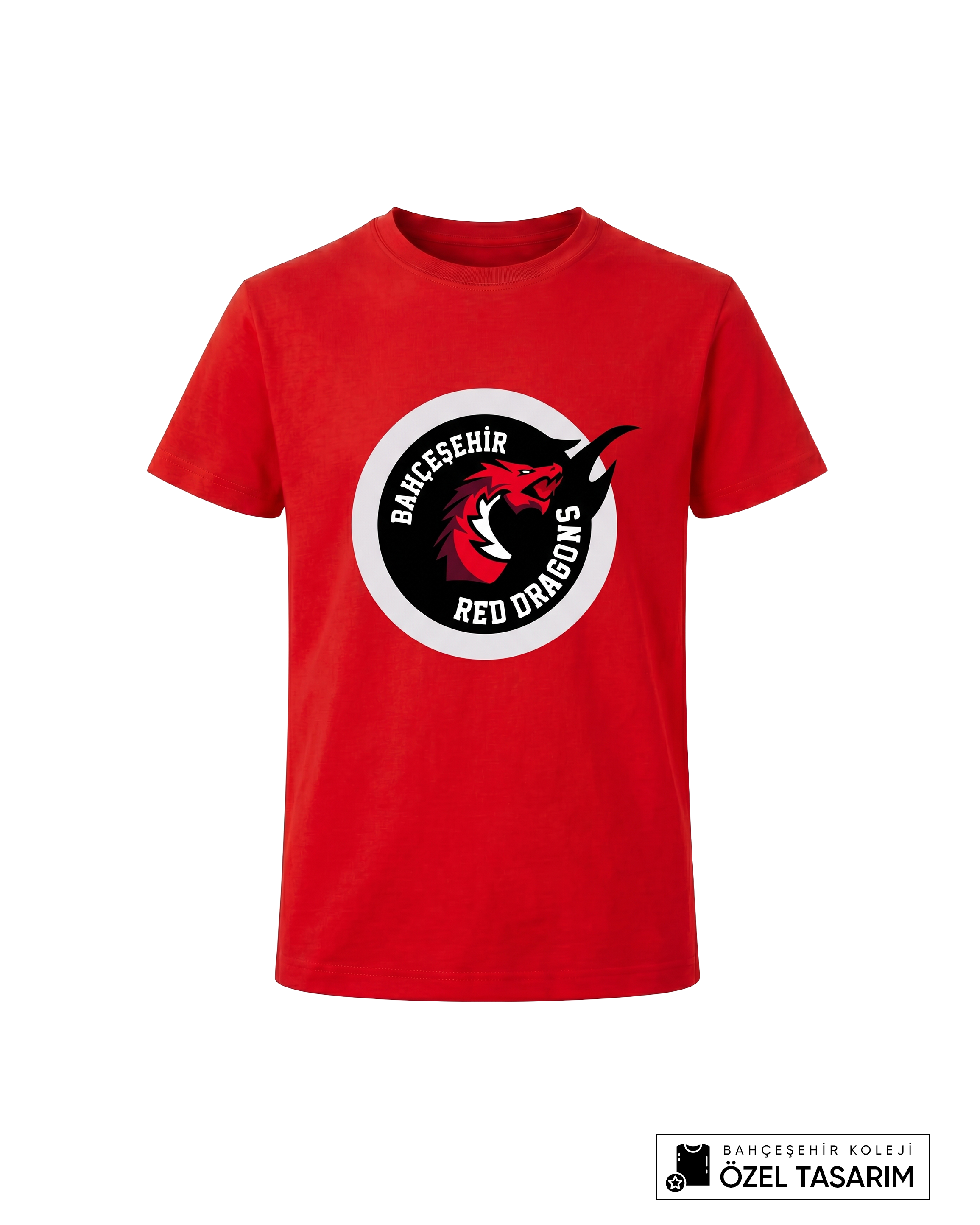 Bahçeşehir Koleji Red Dragons Logolu T-Shirt
