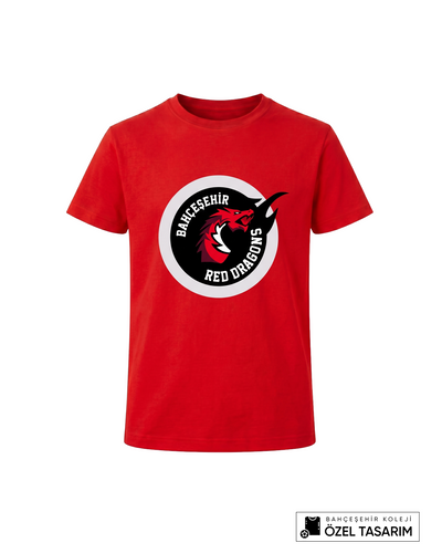 Bahçeşehir Koleji Red Dragons Logolu T-Shirt