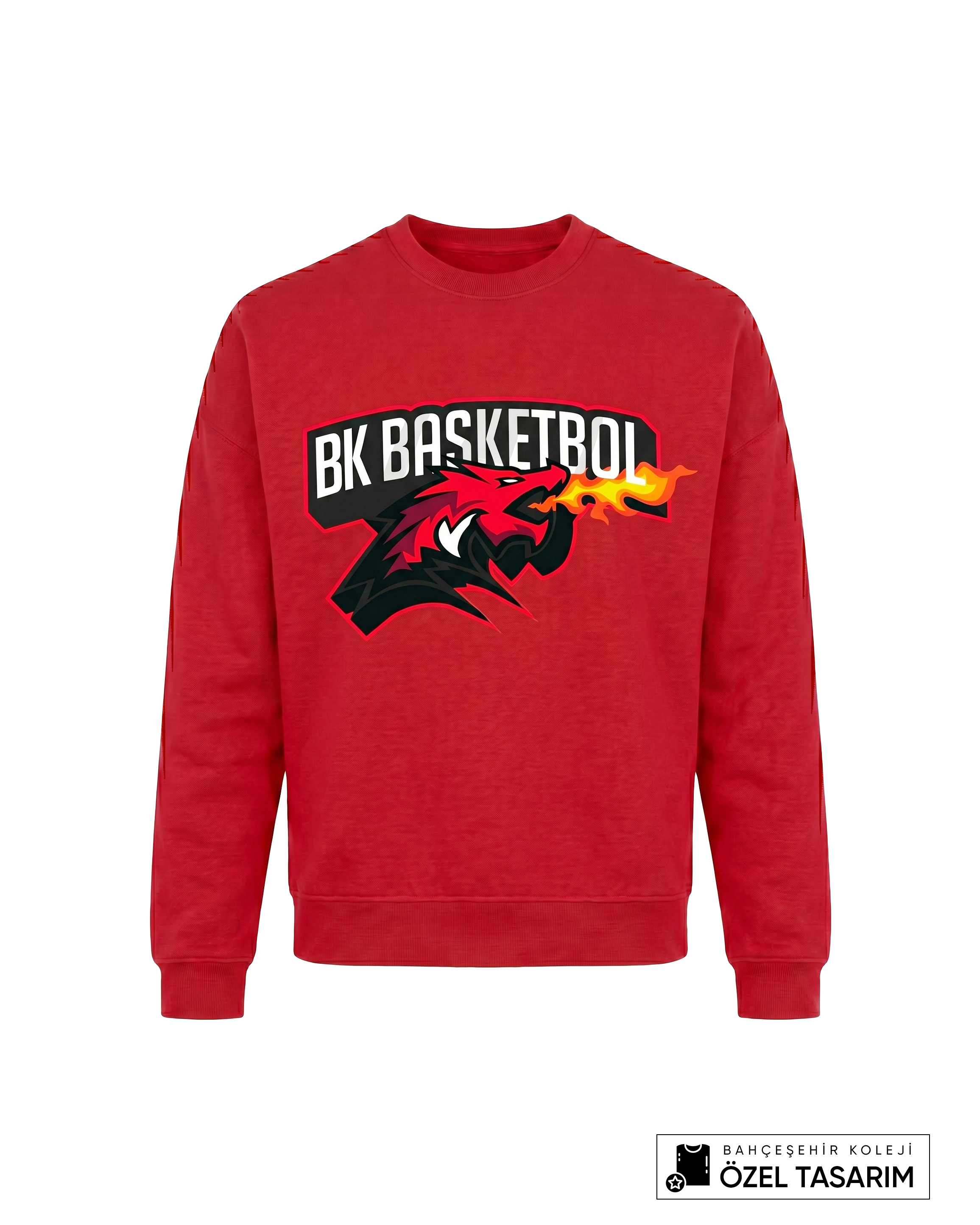 Bahçeşehir Koleji BK Basketbol Özel Tasarım Sweatshirt