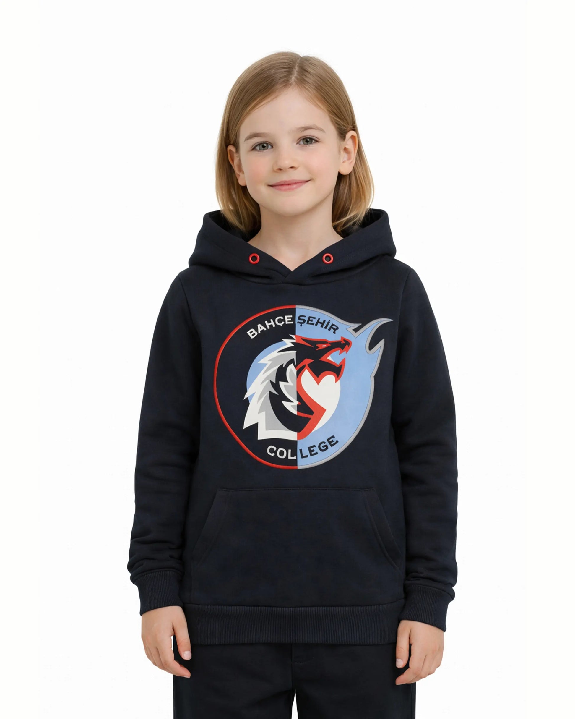 Bahçeşehir Red Dragons Lacivert Kapşonlu Sweatshirt bigkeepcollection