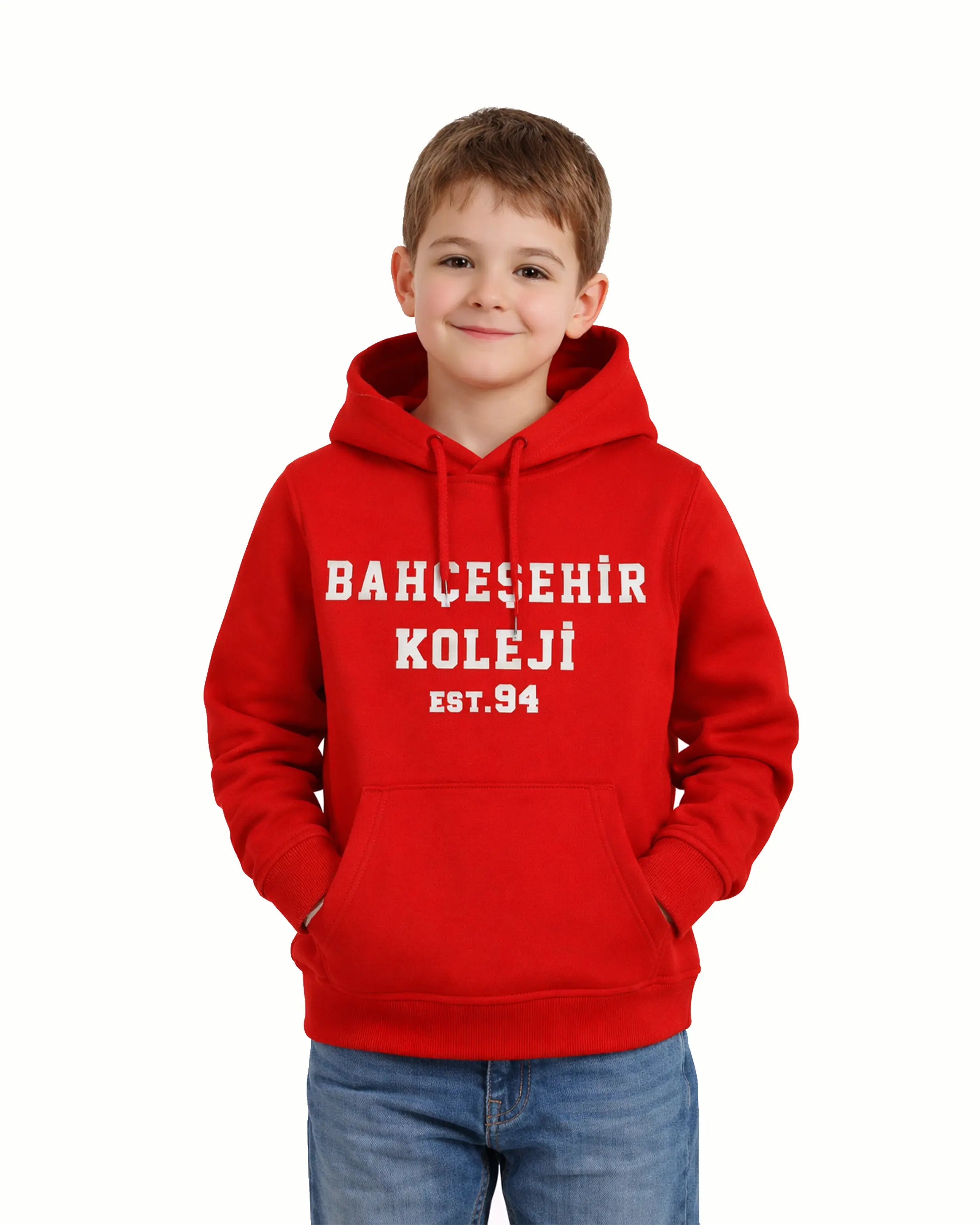 Bahçeşehir Koleji EST 94 Kapüşonlu Sweatshirt Yeni Sezon bigkeepcollection