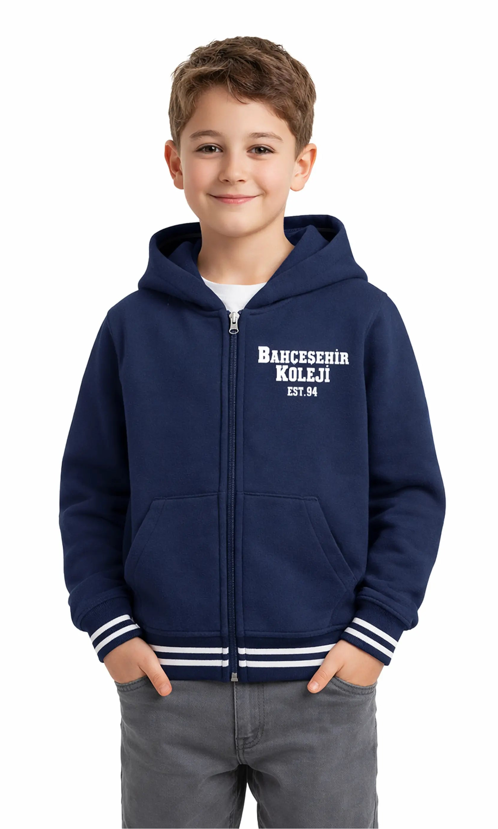 Bahçeşehir Koleji Fermuarlı Sweatshirt bigkeepcollection