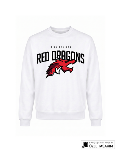 Bahçeşehir Koleji Red Dragons Özel Tasarım Sweatshirt