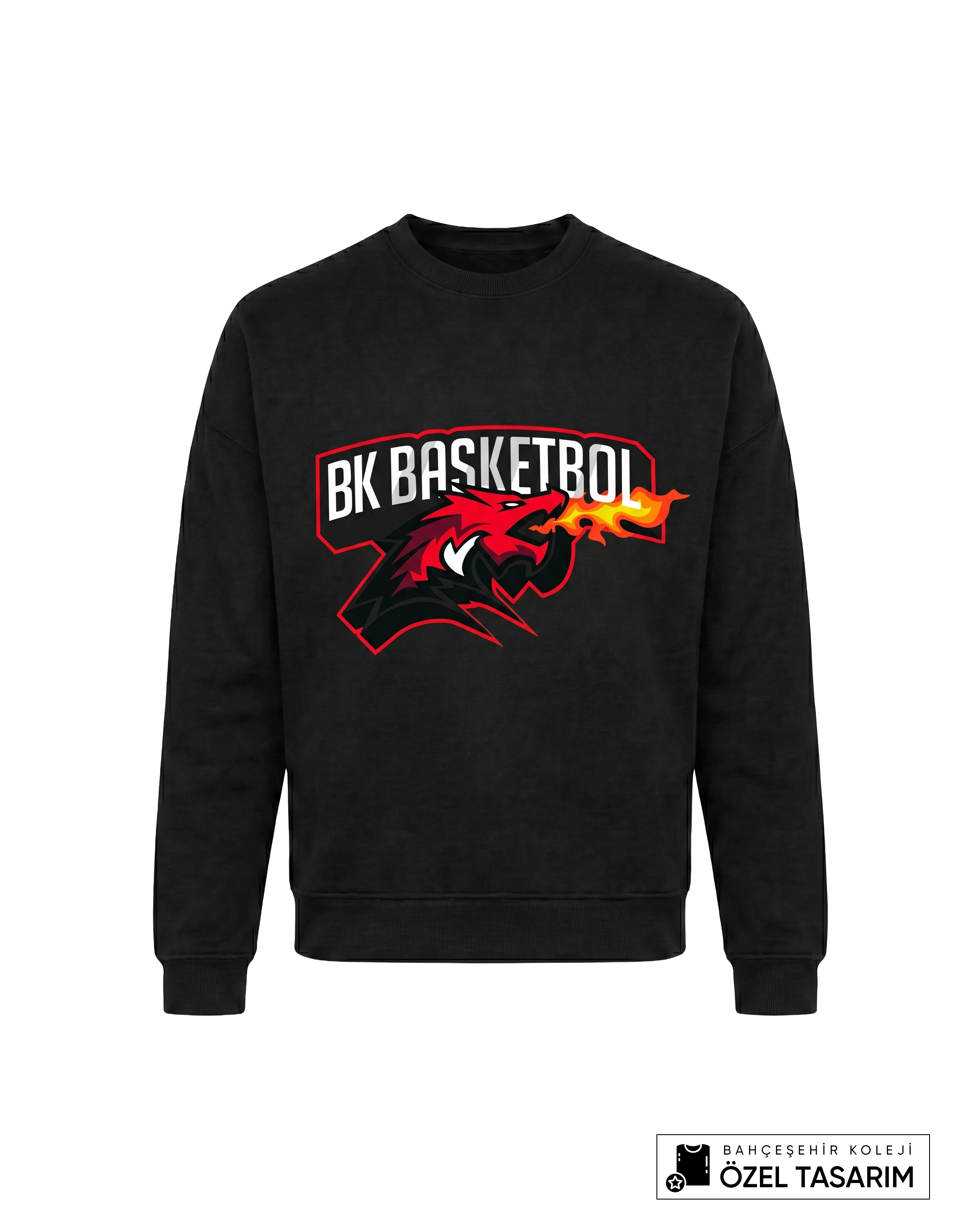 Bahçeşehir Koleji BK Basketbol Özel Tasarım Sweatshirt