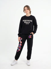Bahçeşehir EST 94 Sweatshirt + Champion Siyah T-Shirt + Red Dragons Siyah Eşofman Altı Kombin
