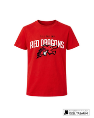 Bahçeşehir Koleji Red Dragons "Till The End" Baskılı Özel Tasarım T-Shirt