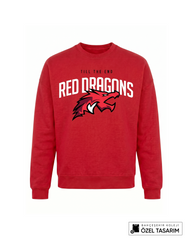 Bahçeşehir Koleji Red Dragons Özel Tasarım Sweatshirt