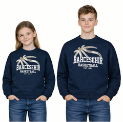 Bahçeşehir Basketball Logolu Sweatshirt