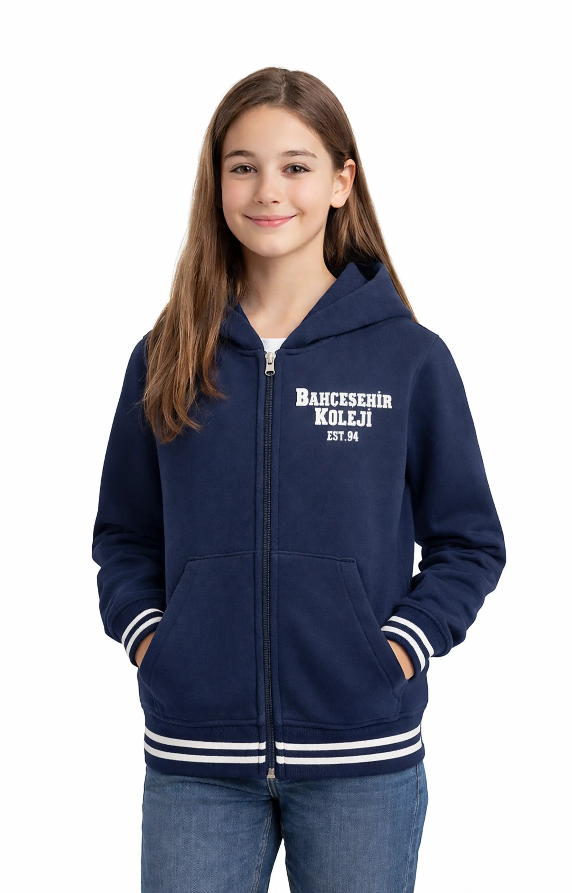 Bahçeşehir Koleji Fermuarlı Sweatshirt bigkeepcollection