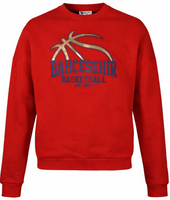 Bahçeşehir Basketball Logolu Kırmızı Sweatshirt ( YAKINDA )