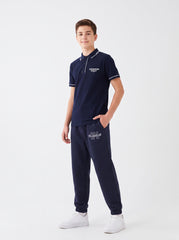 Bahçeşehir Yeni Sezon Polo Yaka T-Shirt + Koyu Lacivert Eşofman Kombini