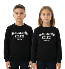 Bahçeşehir Koleji EST94 Siyah Sweatshirt bigkeepcollection