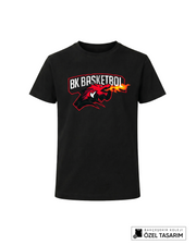 Bahçeşehir Koleji BK Basketbol Logolu Özel Tasarım T-shirt